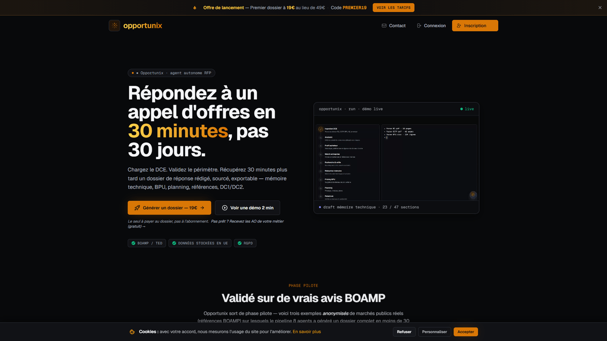 Opportunix — featured case study by Ikki