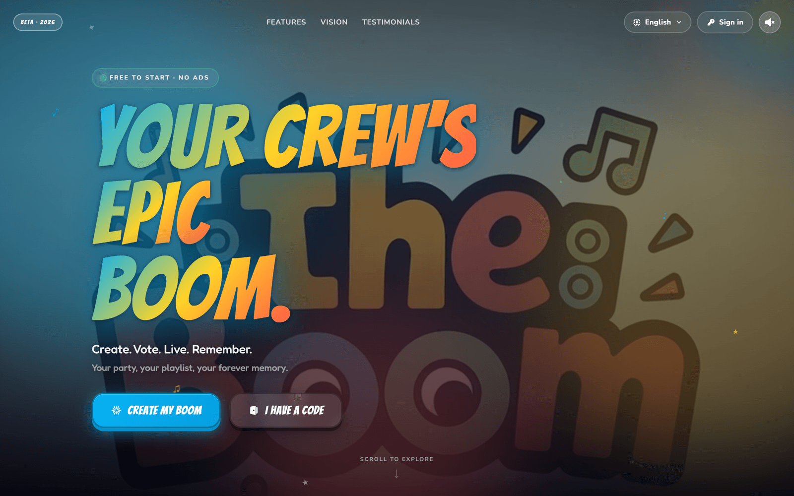 The Boom — case study by Ikki